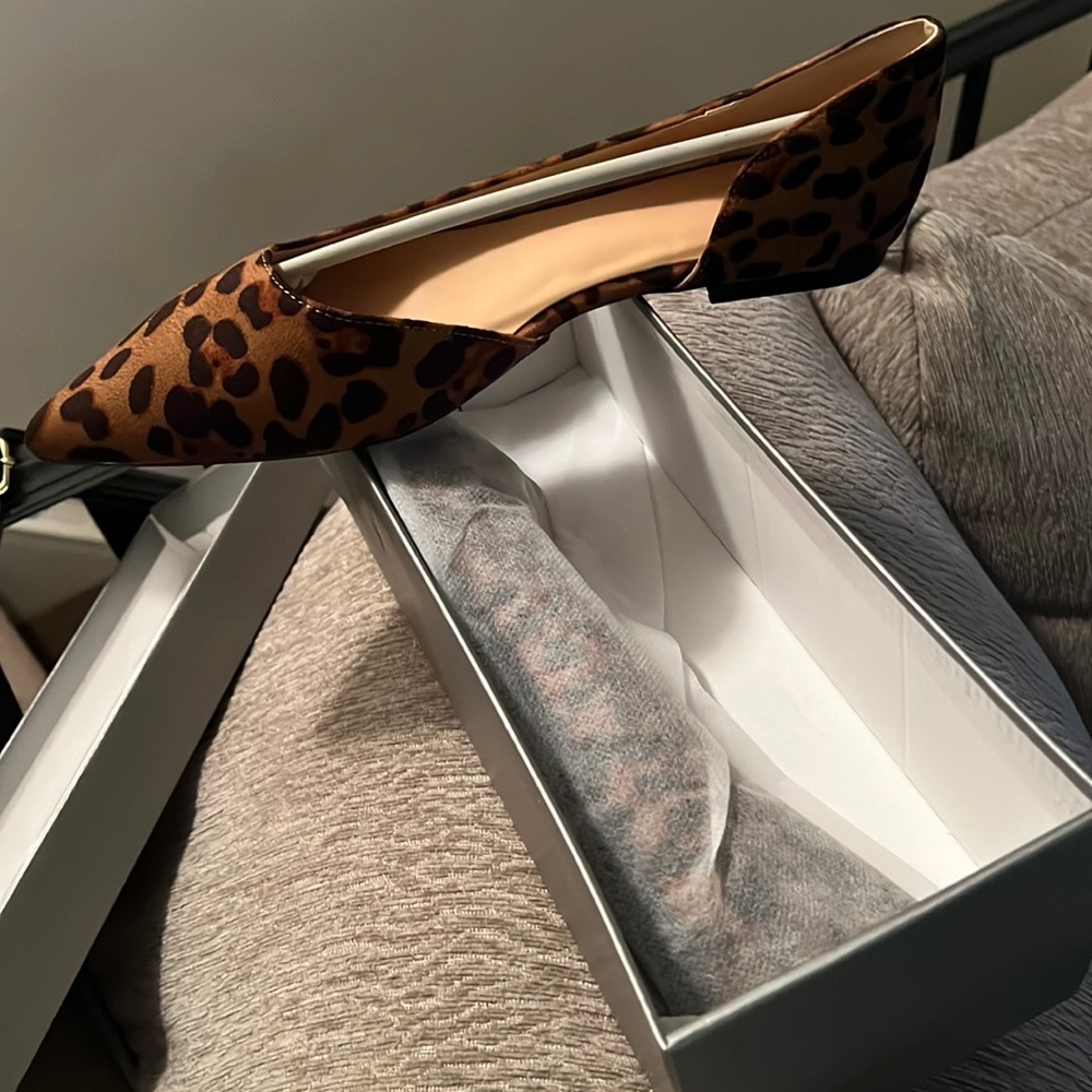 Brand New Leopard Flats